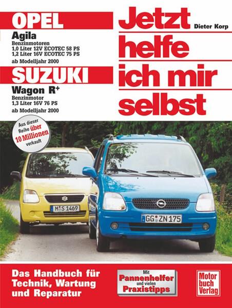 Opel Agila / Suzuki Wagon R+ Reparaturbuch - gedrucktes Buch zum Bestpreis! - verwuester.net