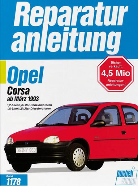 Opel Corsa B - Reparaturbuch - gedrucktes Buch zum Bestpreis! - verwuester.net
