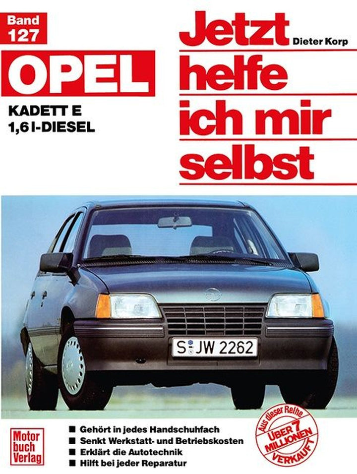 Opel Kadett 1,6 l-Diesel Reparaturbuch, Buchcover