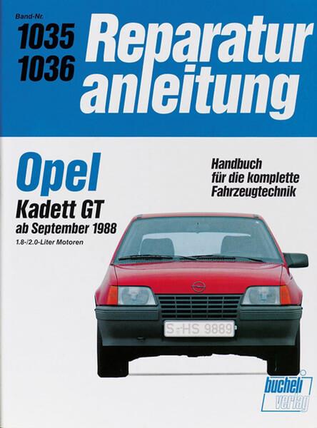 Opel Kadett GT ab September 1988 - Reparaturbuch - gedrucktes Buch zum Bestpreis! - verwuester.net