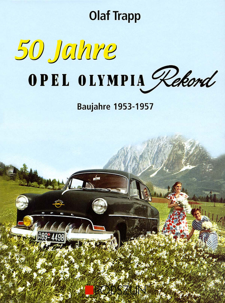 Opel Olympia Rekord, Buchcover