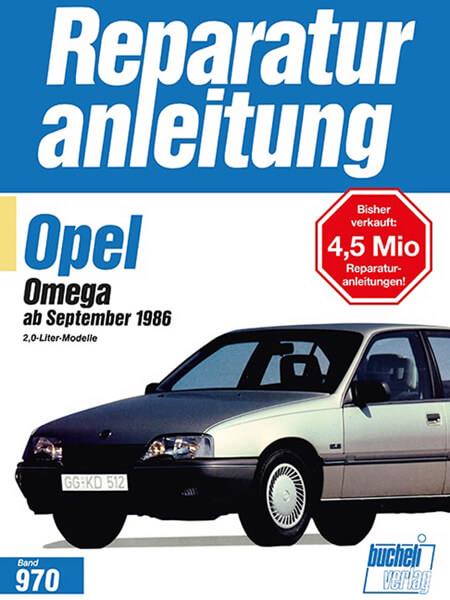 Opel Omega ab September 1986 - Reparaturbuch - gedrucktes Buch zum Bestpreis! - verwuester.net