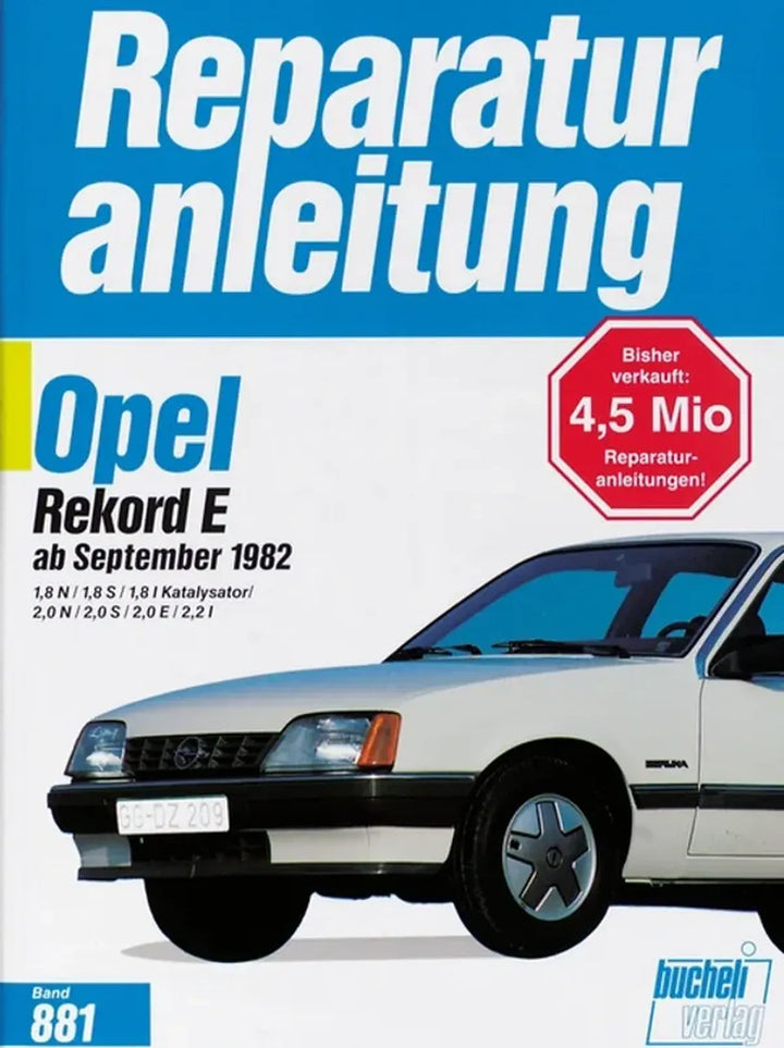Opel Rekord Reparaturanleitung und Werkstatthandbuch - gedrucktes Buch zum Bestpreis! - verwuester.net