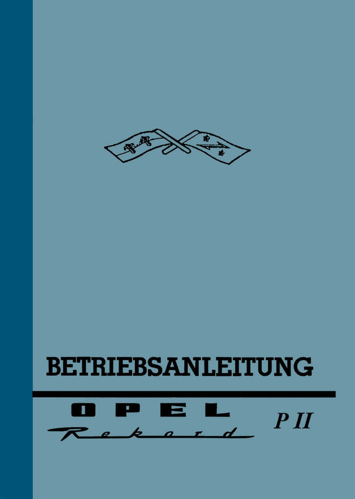 Opel Rekord P II Bedienungsanleitung, Buchcover