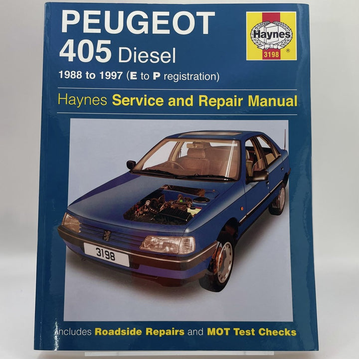 Peugeot 405 Diesel Service and Repair Manual (Haynes Service and Repair Manuals)