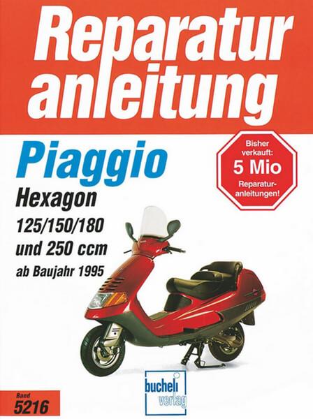Piaggio Hexagon ab 1995 - Reparaturbuch - gedrucktes Buch zum Bestpreis! - verwuester.net