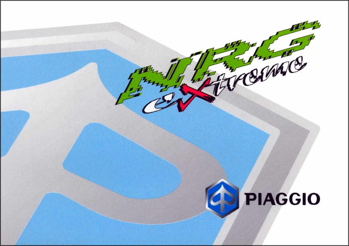 Piaggio NRG Extreme User Manual, Buchcover