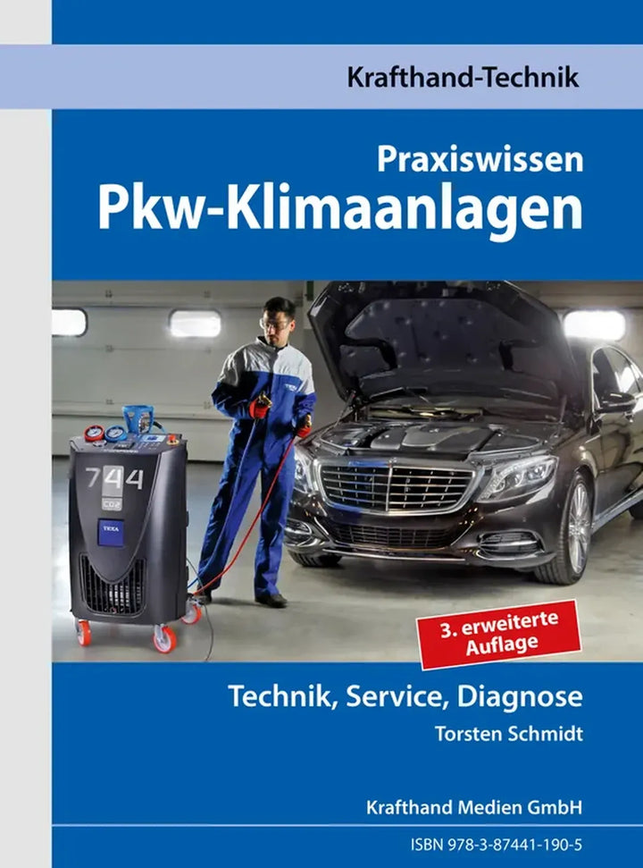 Pkw-Klimaanlagen, Funktion, Wartung und Reparatur von Klimaanlagen im Pkw - gedrucktes Buch zum Bestpreis! - verwuester.net