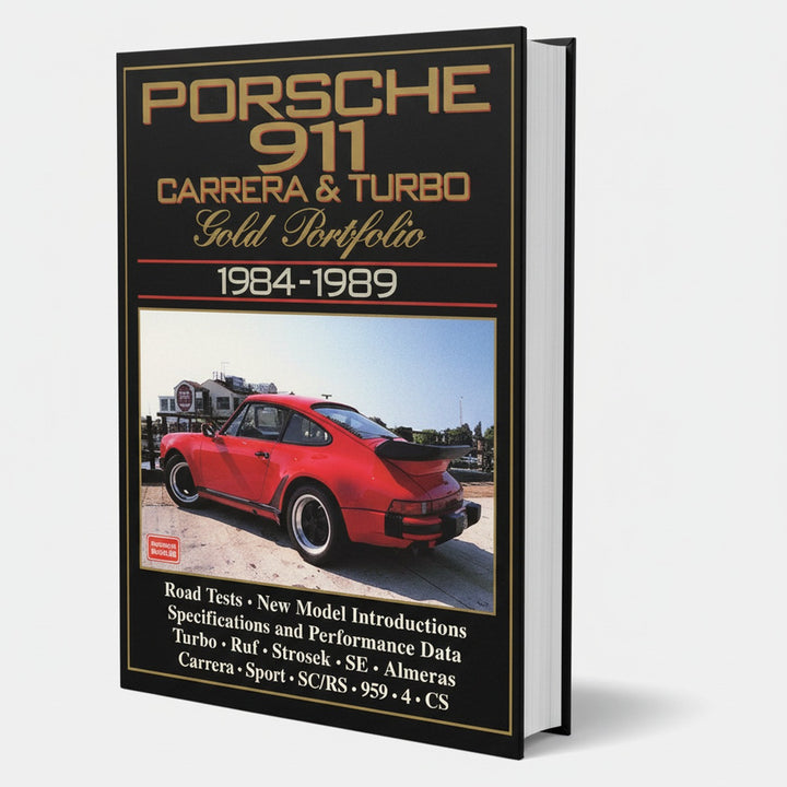 Porsche 911 Carrera and Turbo 1984-1989, Buchcover