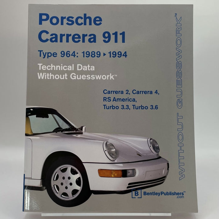 Porsche Carrera 964: 1989-1994 Technical Data - Without Guesswork