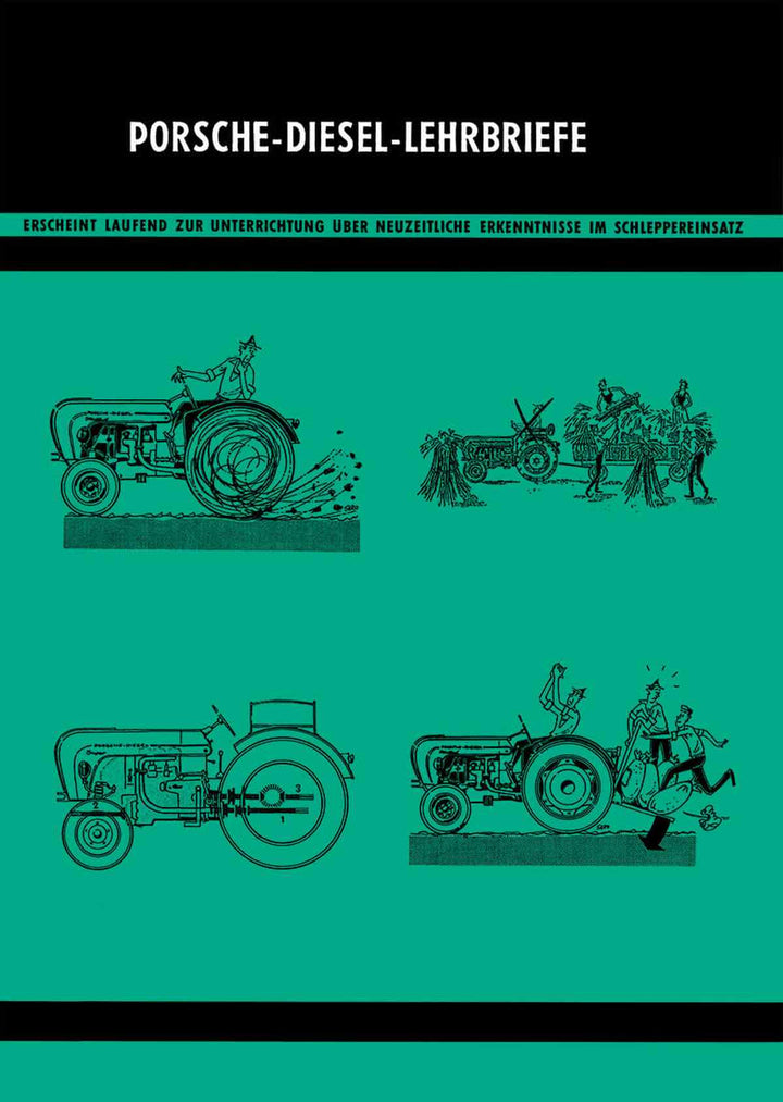 Porsche-Diesel-Lehrbriefe für Traktoren 1-12, Buchcover