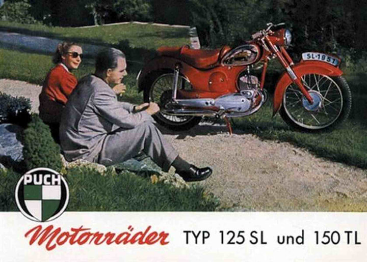 Puch 125 SL und 150 TL, Buchcover