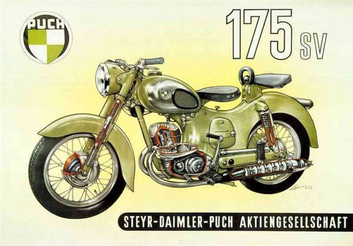 Puch 175 SV Poster, Poster-Motiv