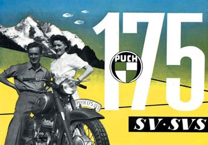 Puch 175 SV und SVS Prospekt (Reprint), Buchcover