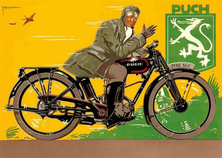Puch 175 Poster, Poster-Motiv