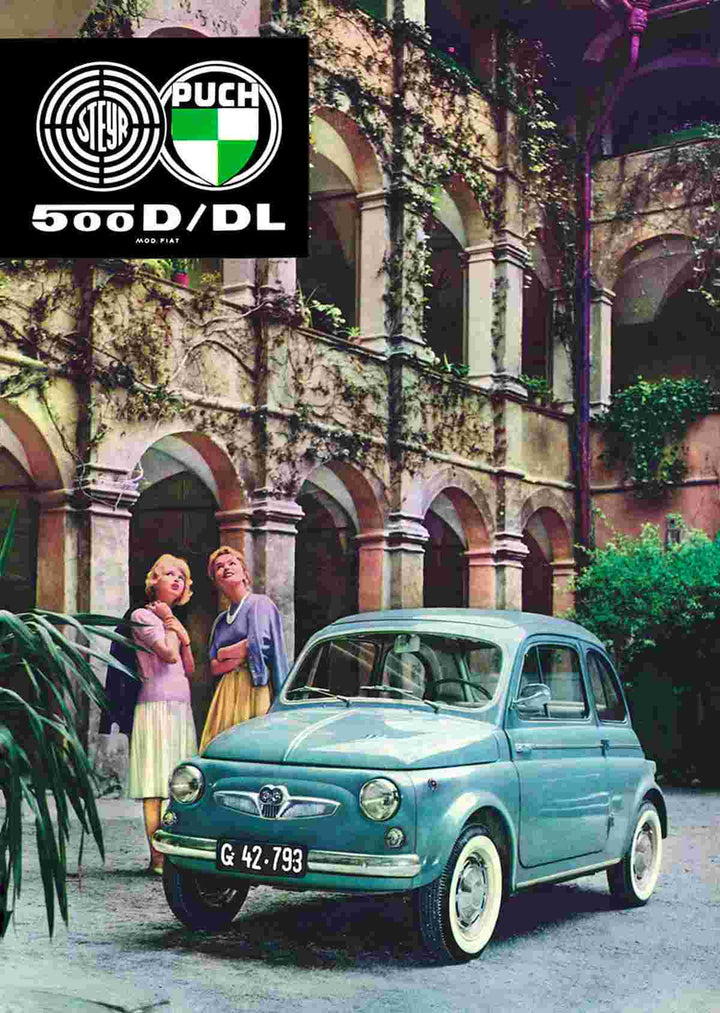 Puch 500 D und 500 DL Sporterfolge Prospekt, Buchcover