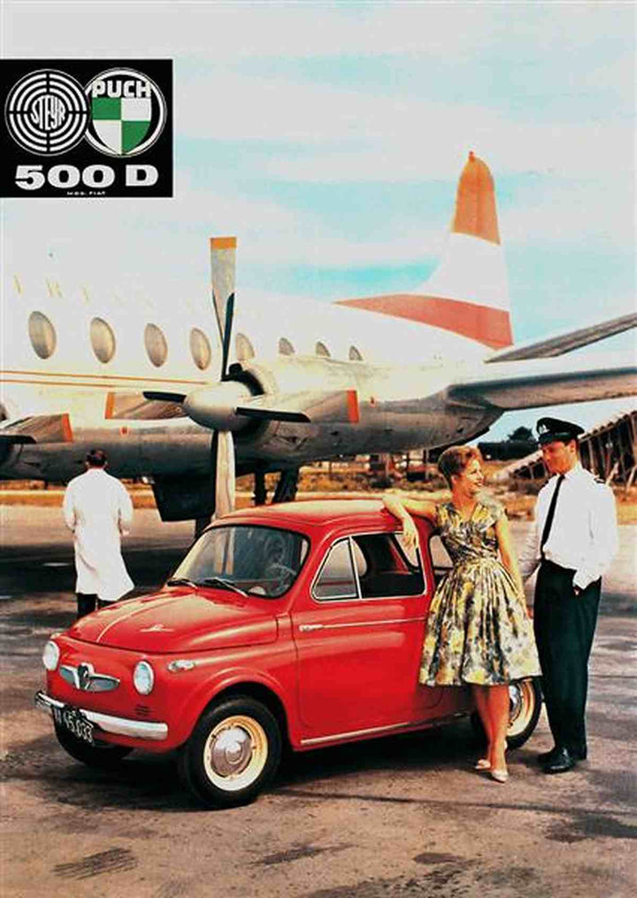 Puch 500 D Poster, Poster-Motiv