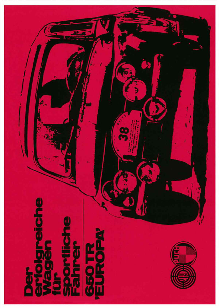 Puch 650 TR Europa Prospekt, Buchcover