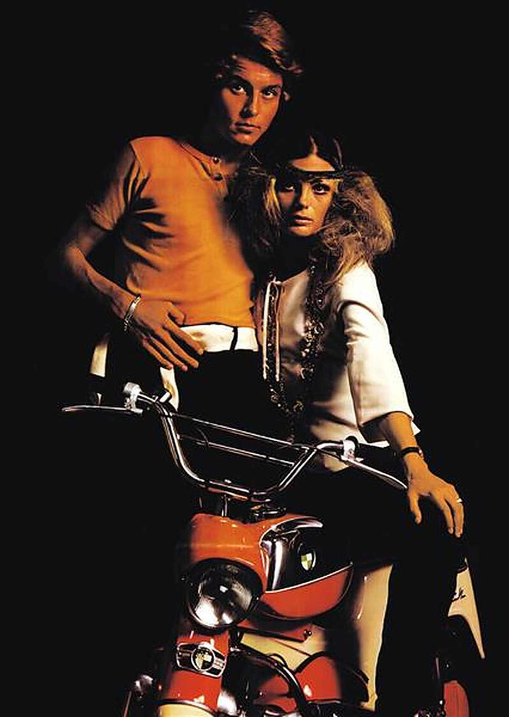 Puch DS 50 V Poster, Poster-Motiv