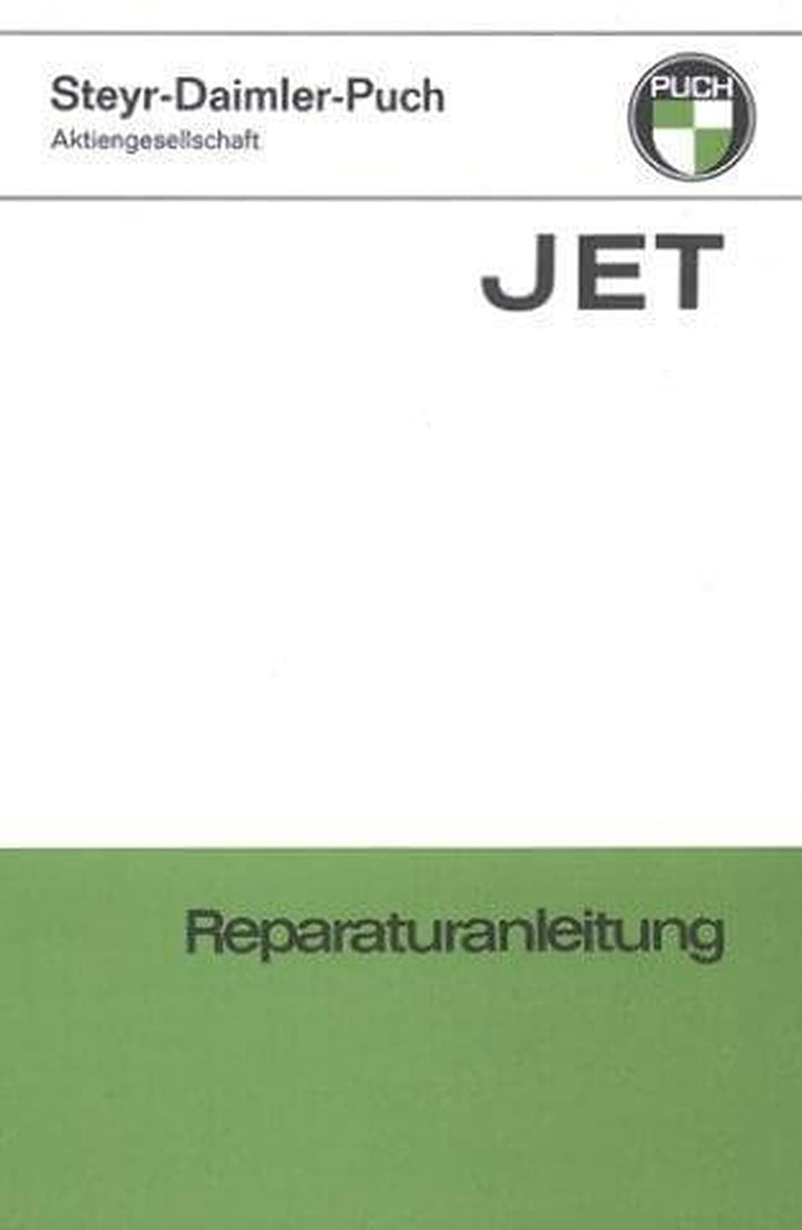 Puch Jet und Cobra 6-Gang-Motor Reparaturanleitung, Buchcover