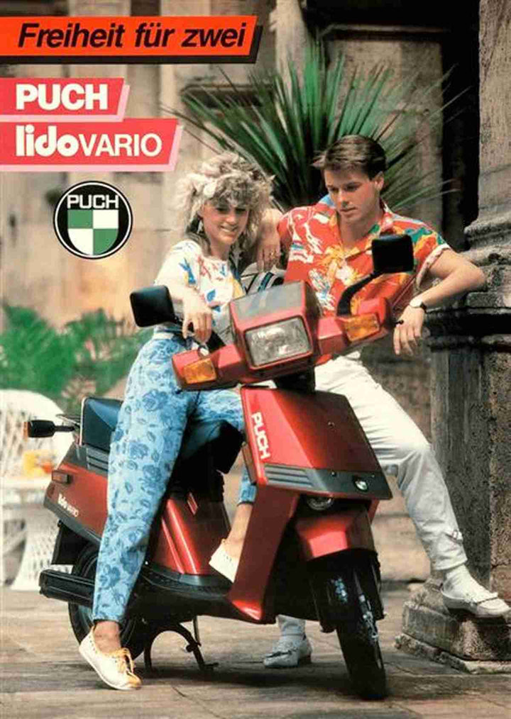 Puch Lido Vario Poster, Poster-Motiv