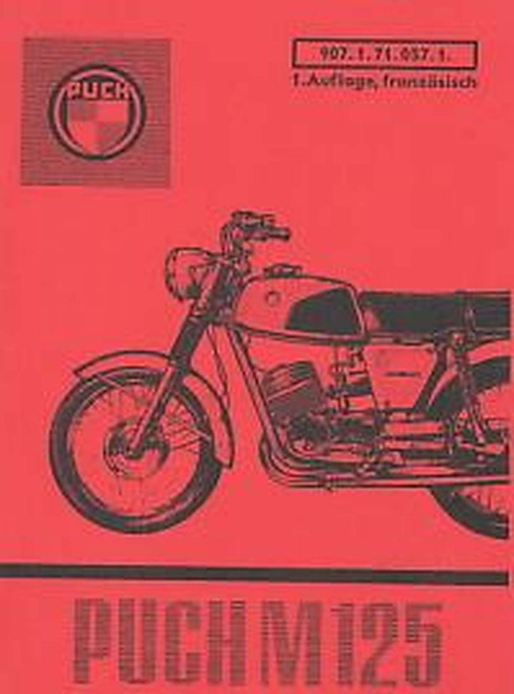 Puch M 125, Fonctionnement, Buchcover
