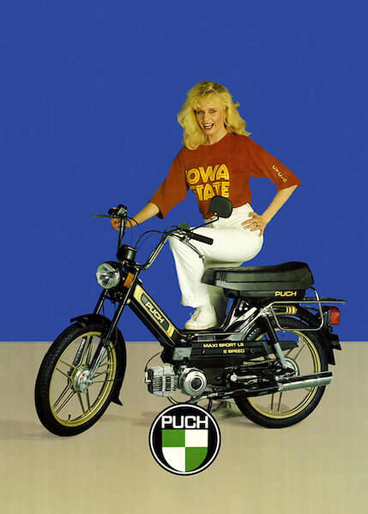 Puch Maxi Sport USA Poster, Poster-Motiv