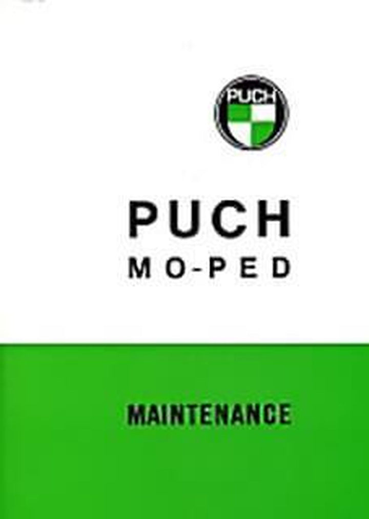 Puch Moped, MS 50, MC 50, R 50, M 50, Maintenance, Buchcover