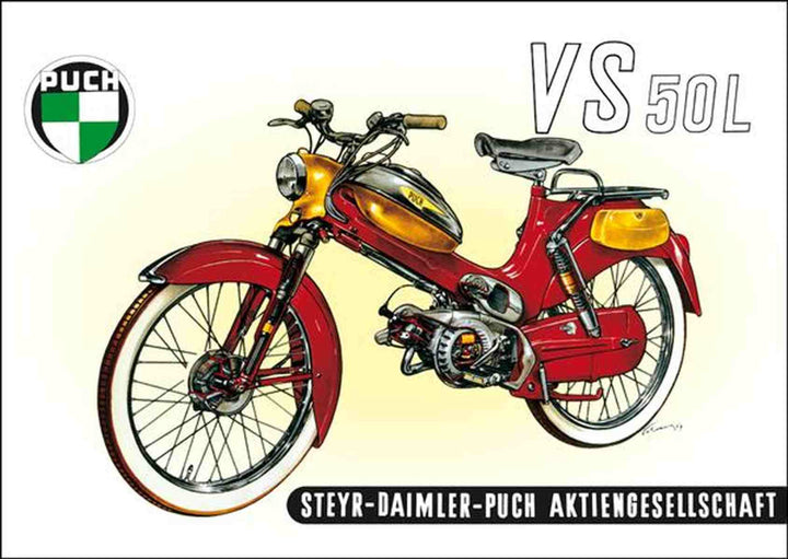 Puch VS 50 L Poster, Poster-Motiv