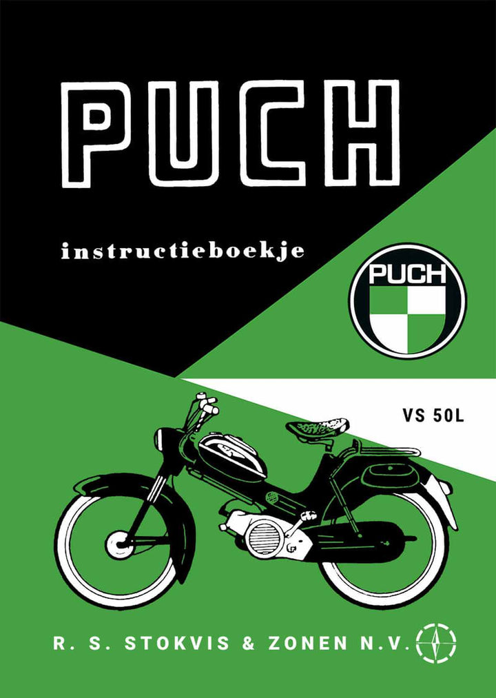 Puch VS50L (Luxus) Instructieboeke, Buchcover