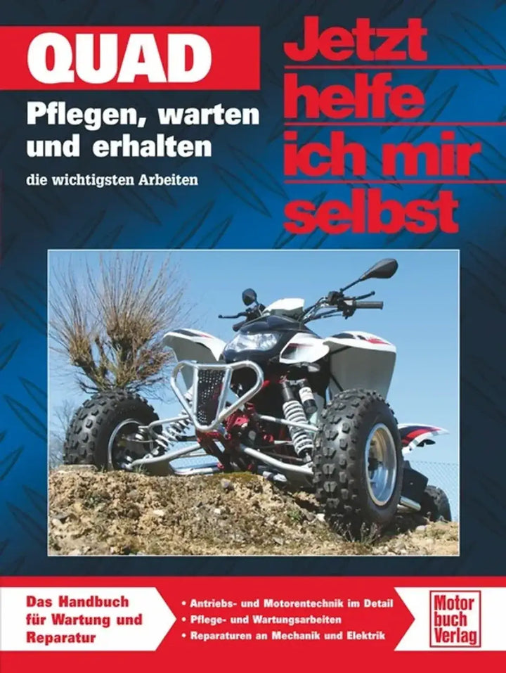 Quad / ATV Reparaturanleitung und Werkstatthandbuch - gedrucktes Buch zum Bestpreis! - verwuester.net