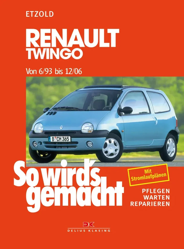 Renault Twingo Reparaturanleitung und Werkstatthandbuch - gedrucktes Buch zum Bestpreis! - verwuester.net