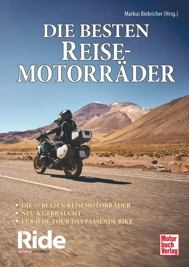 Ride, Die besten Reisemotorräder - gedrucktes Buch zum Bestpreis! - verwuester.net