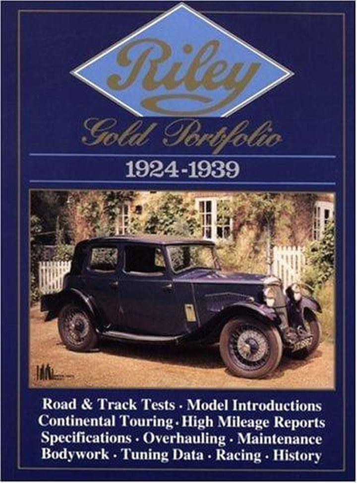 Riley Gold Portfolio 1924-39, Buchcover