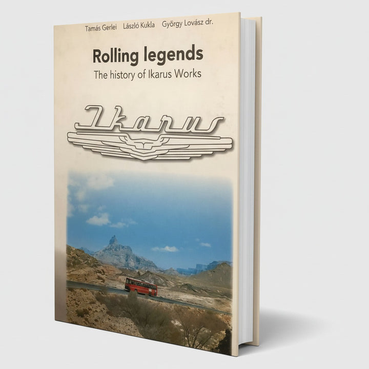 Rolling Legends - The History of Ikarus Works, Buchcover