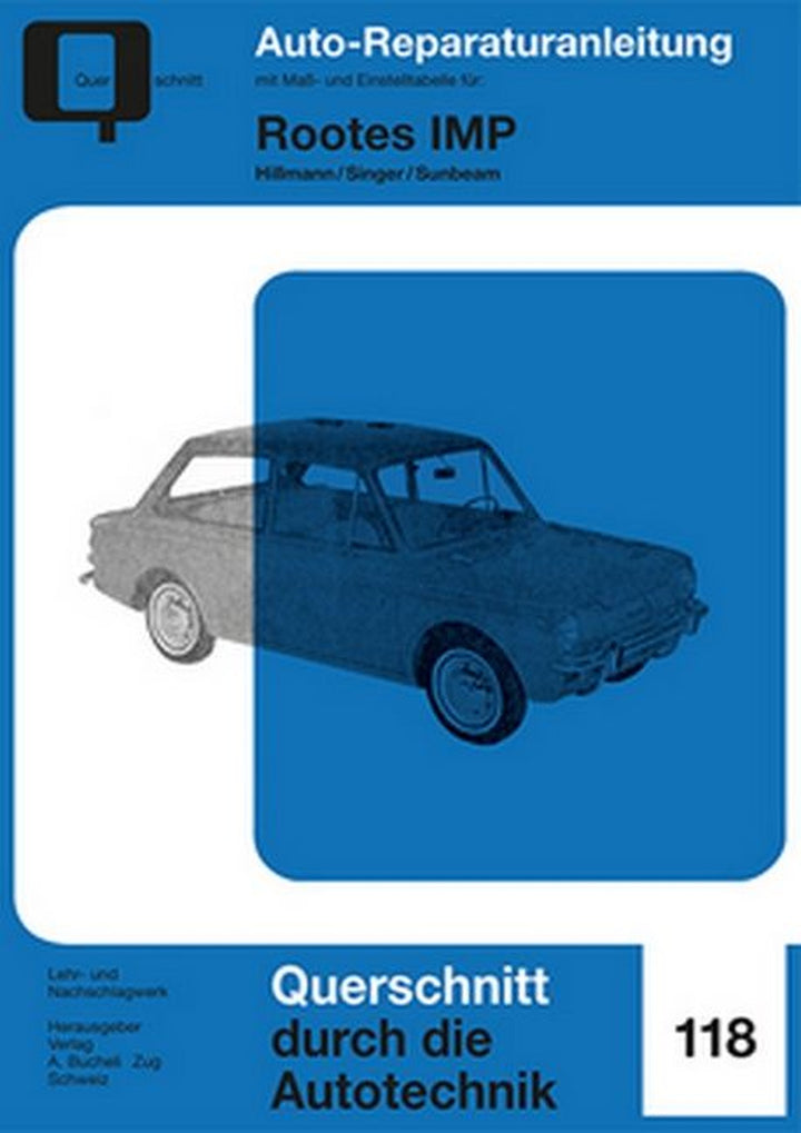 Rootes IMP - Reparaturbuch, Buchcover