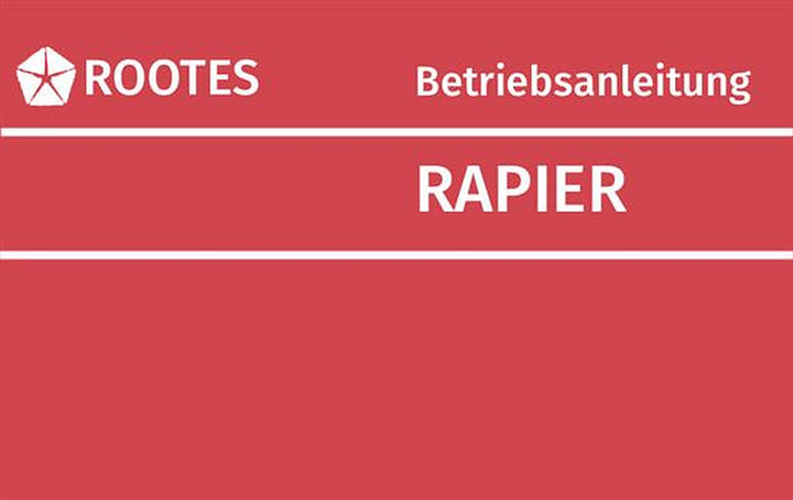 Sunbeam Rootes Rapier, Betriebsanleitung, Buchcover