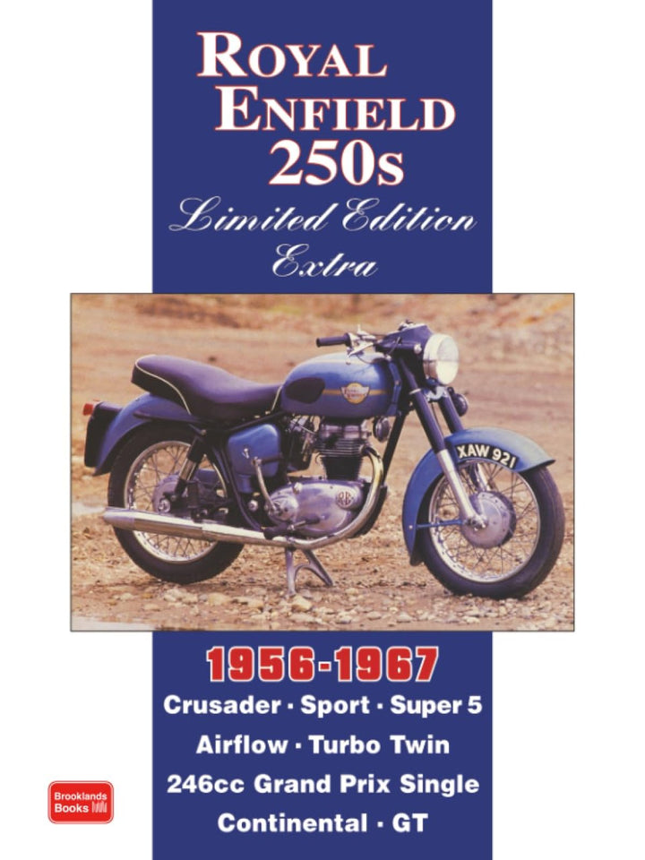 Royal Enfield 250s Limited Edition Extra 1956-1967 - gedrucktes Buch zum Bestpreis! - verwuester.net
