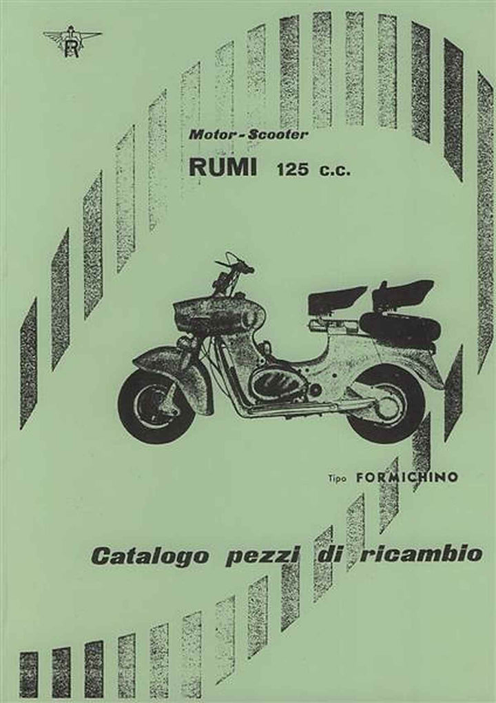 Rumi Formichino Scooter, Ersatzteilkatalog, Buchcover