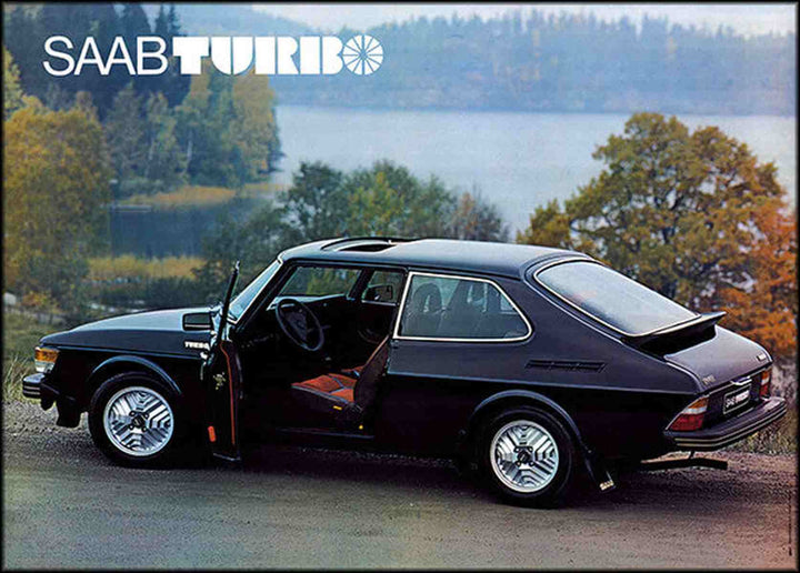 SAAB TURBO Poster, Poster-Motiv