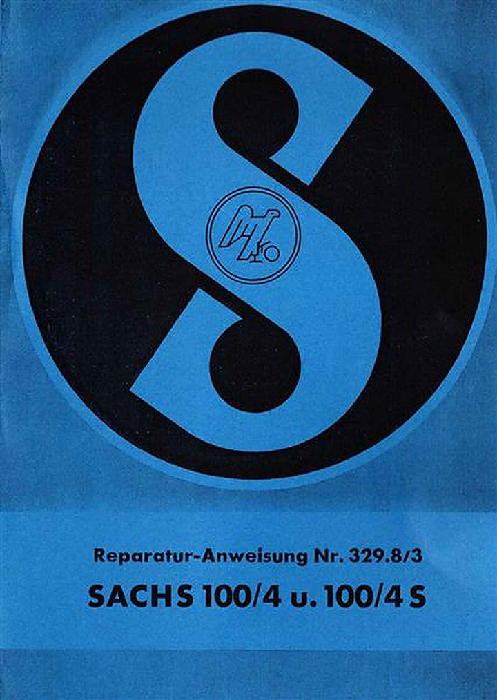 Sachs 100/4 und 100/4 S Reparaturanleitung, Buchcover