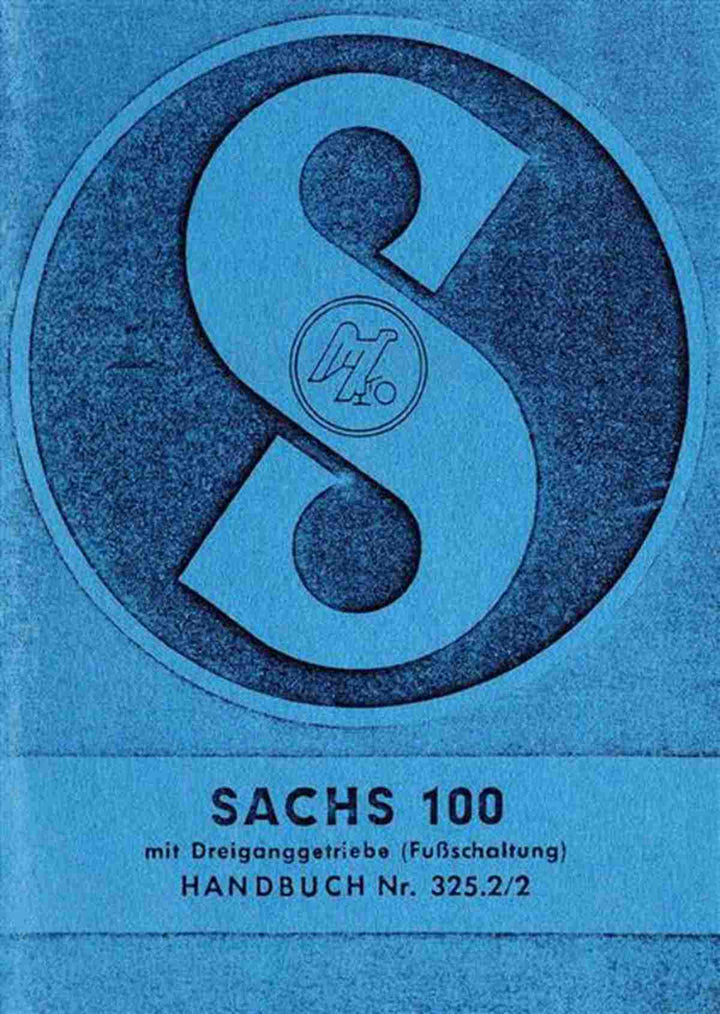 Sachs Motor 100 Betriebsanleitung, Buchcover