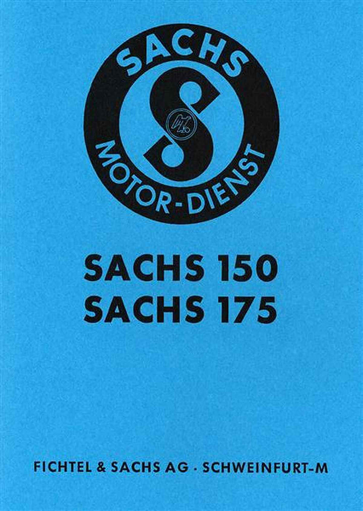 Sachs 150 und 175 Motor Reparaturanleitung, Buchcover