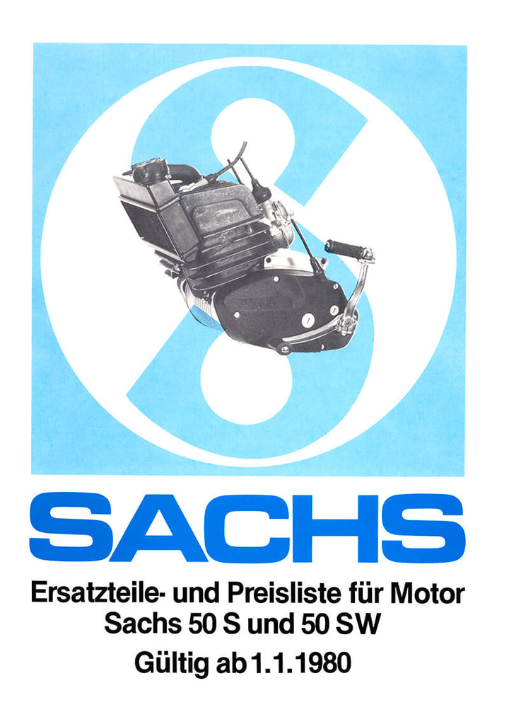 Sachs 50 S und 50 SW, Ersatzteile und Preisliste - gedrucktes Buch zum Bestpreis! - verwuester.net
