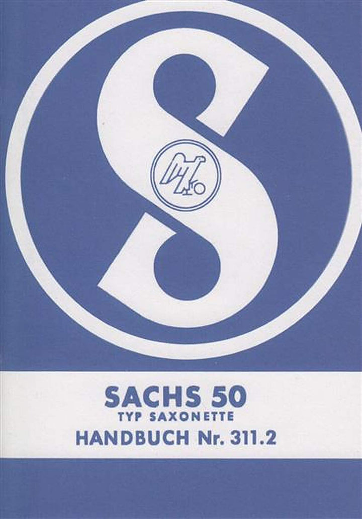 Sachs 50 Typ Saxonette – Betriebsanleitung, Buchcover