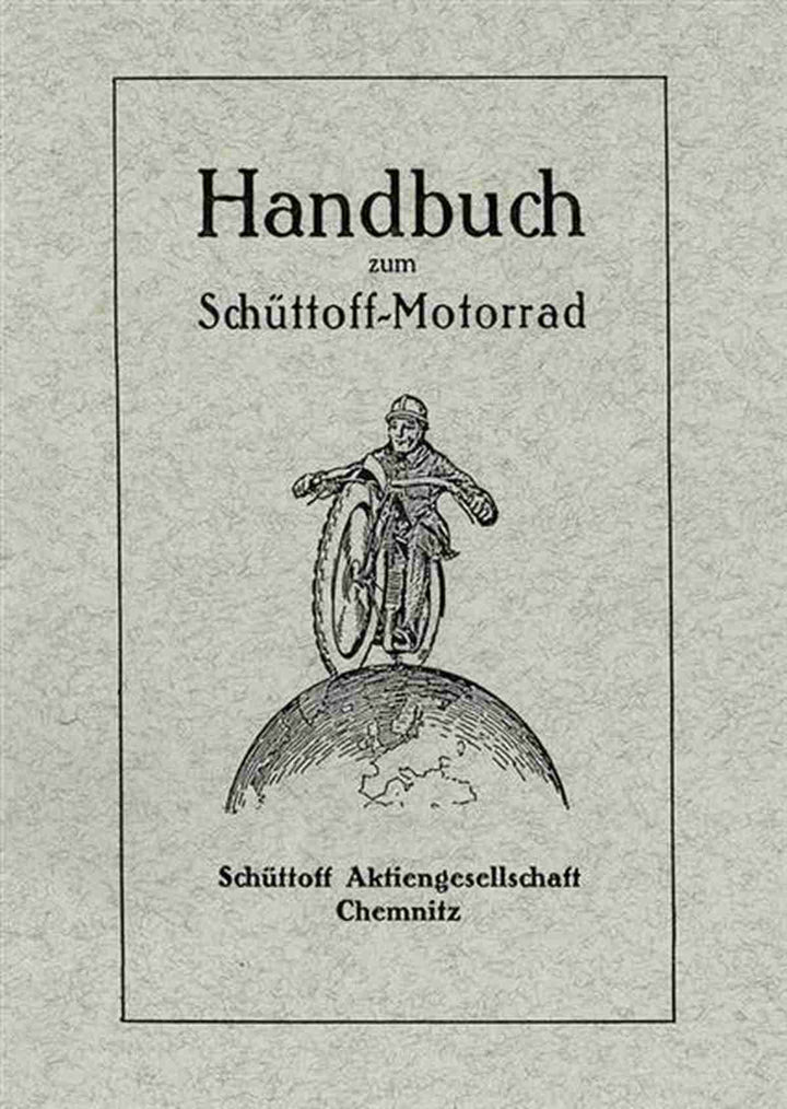 Schüttoff Motorrad Betriebsanleitung, Buchcover