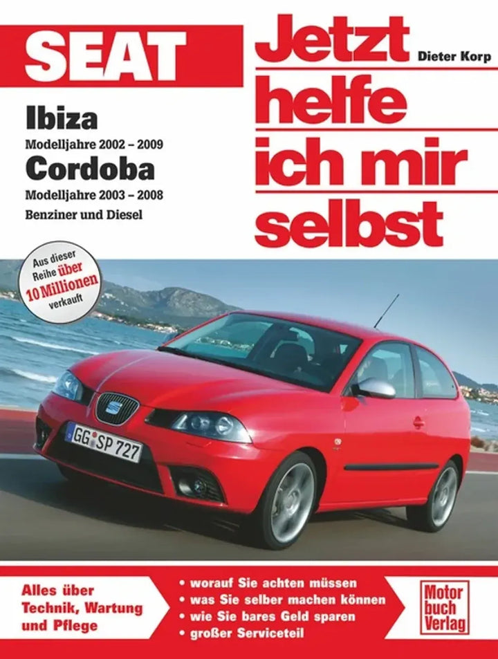 Seat Ibiza / Cordoba 6L, Reparatur- und Wartungsanleitung - gedrucktes Buch zum Bestpreis! - verwuester.net