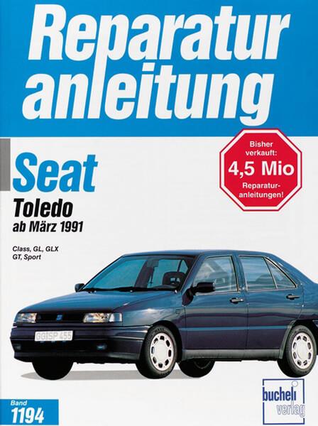 Seat Toledo ab März 1991 - Reparaturbuch - gedrucktes Buch zum Bestpreis! - verwuester.net