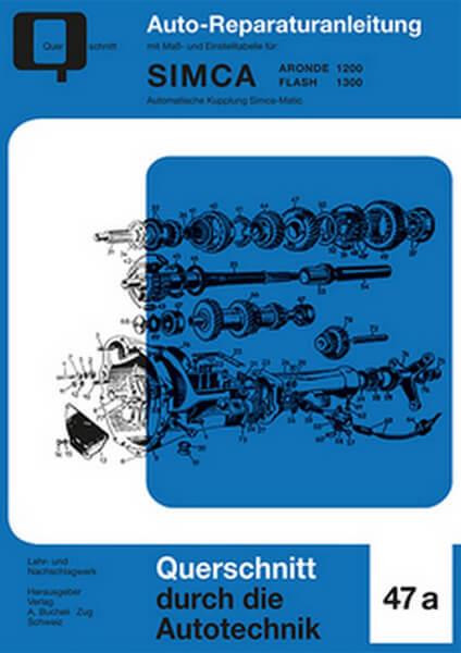 Simca - Reparaturbuch - gedrucktes Buch zum Bestpreis! - verwuester.net
