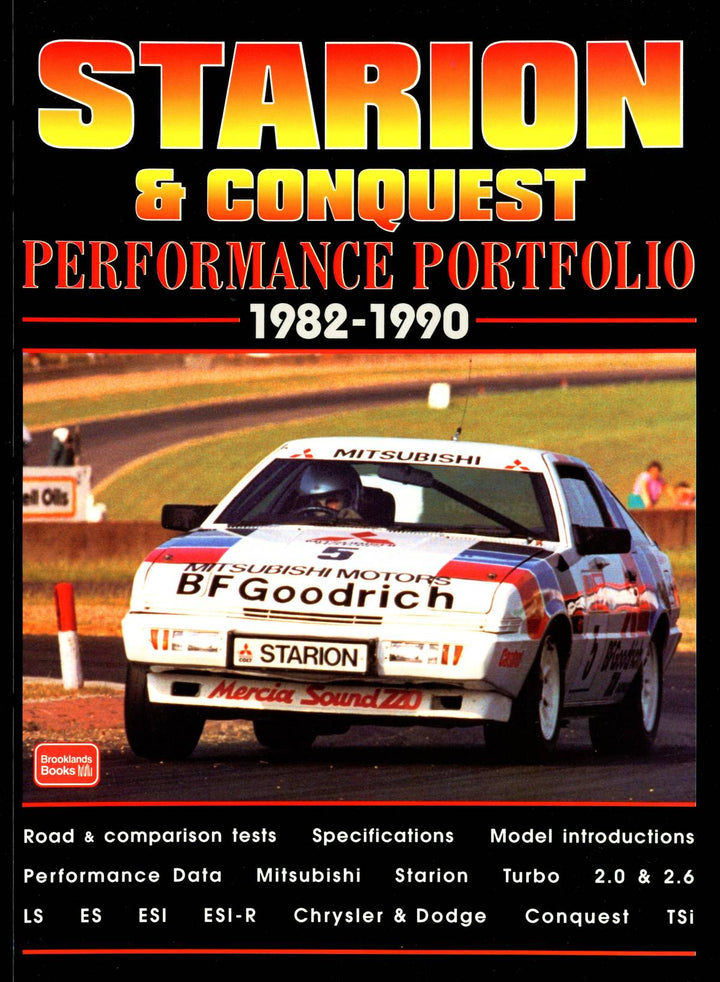 Starion & Conquest Performance Portfolio 1982-90 - gedrucktes Buch zum Bestpreis! - verwuester.net